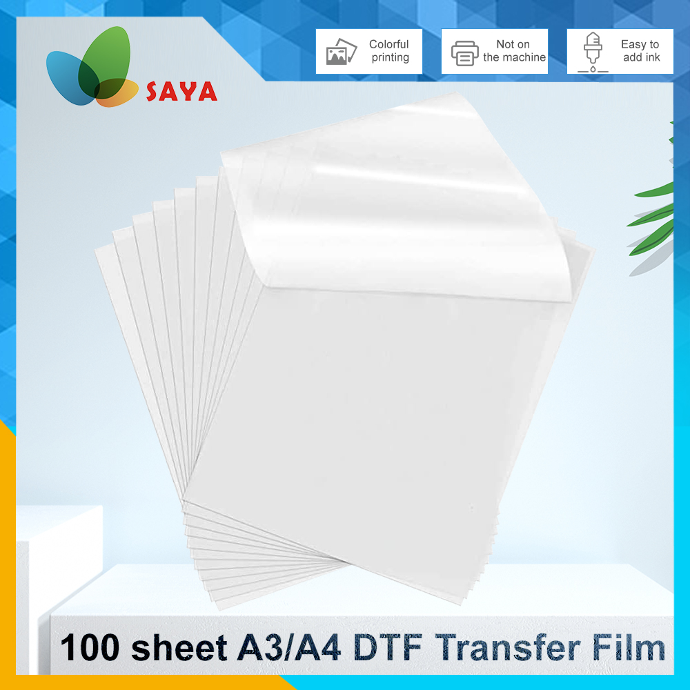 50/100 Stück DTF-Folie A3/A4 D – Ink Blotter Paper Bewertung und Preis
