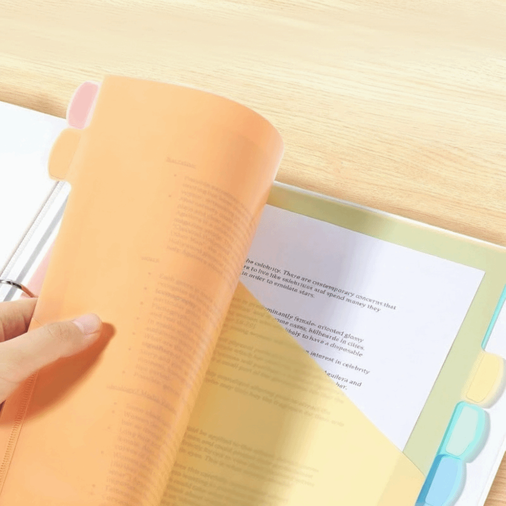 8 Stück A4 Pastell-Ordner-Tren – Tab Divider A4 Bewertung und Preis
