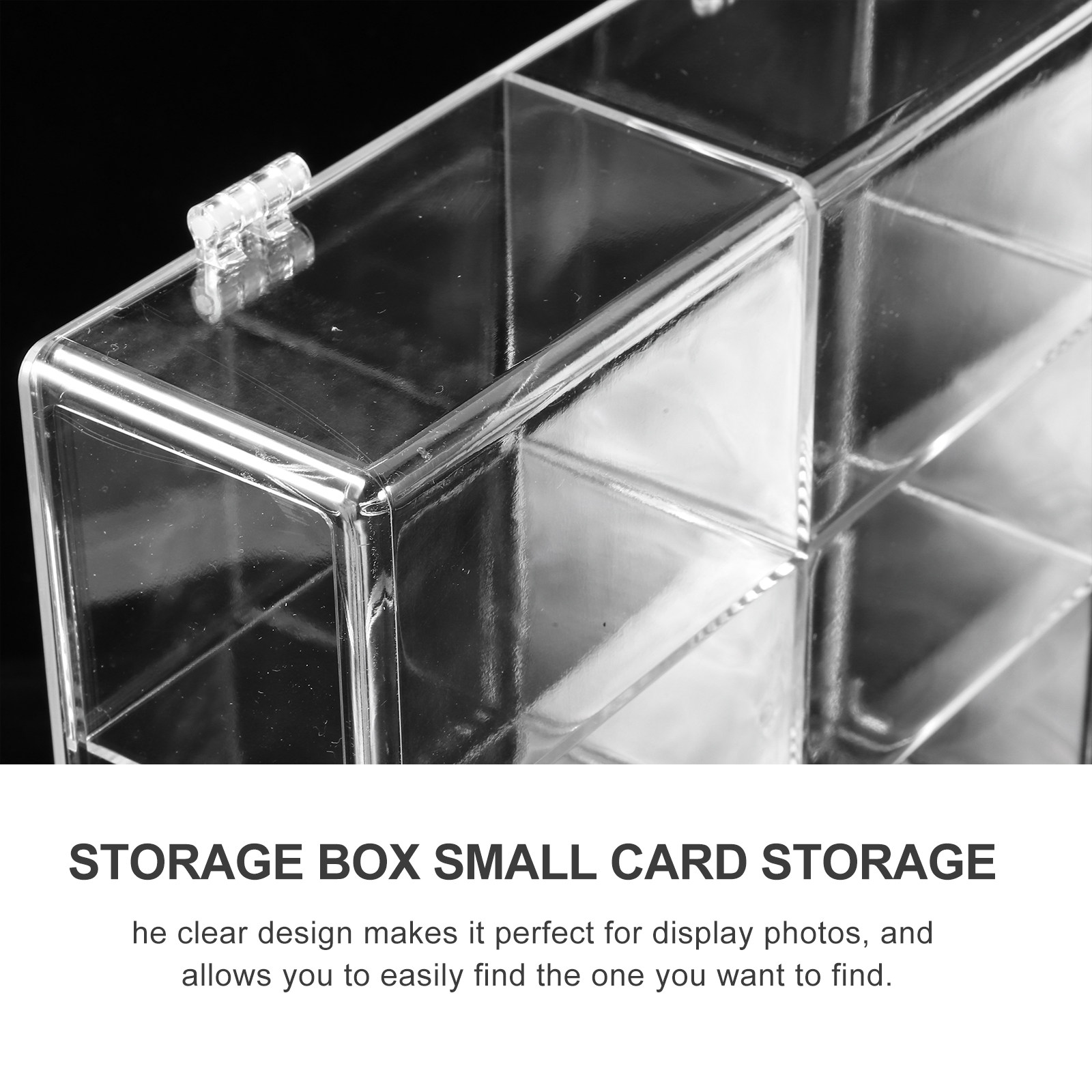 Transparente Mehrzweck-Aufbewa – Card Index Box Bewertung und Preis