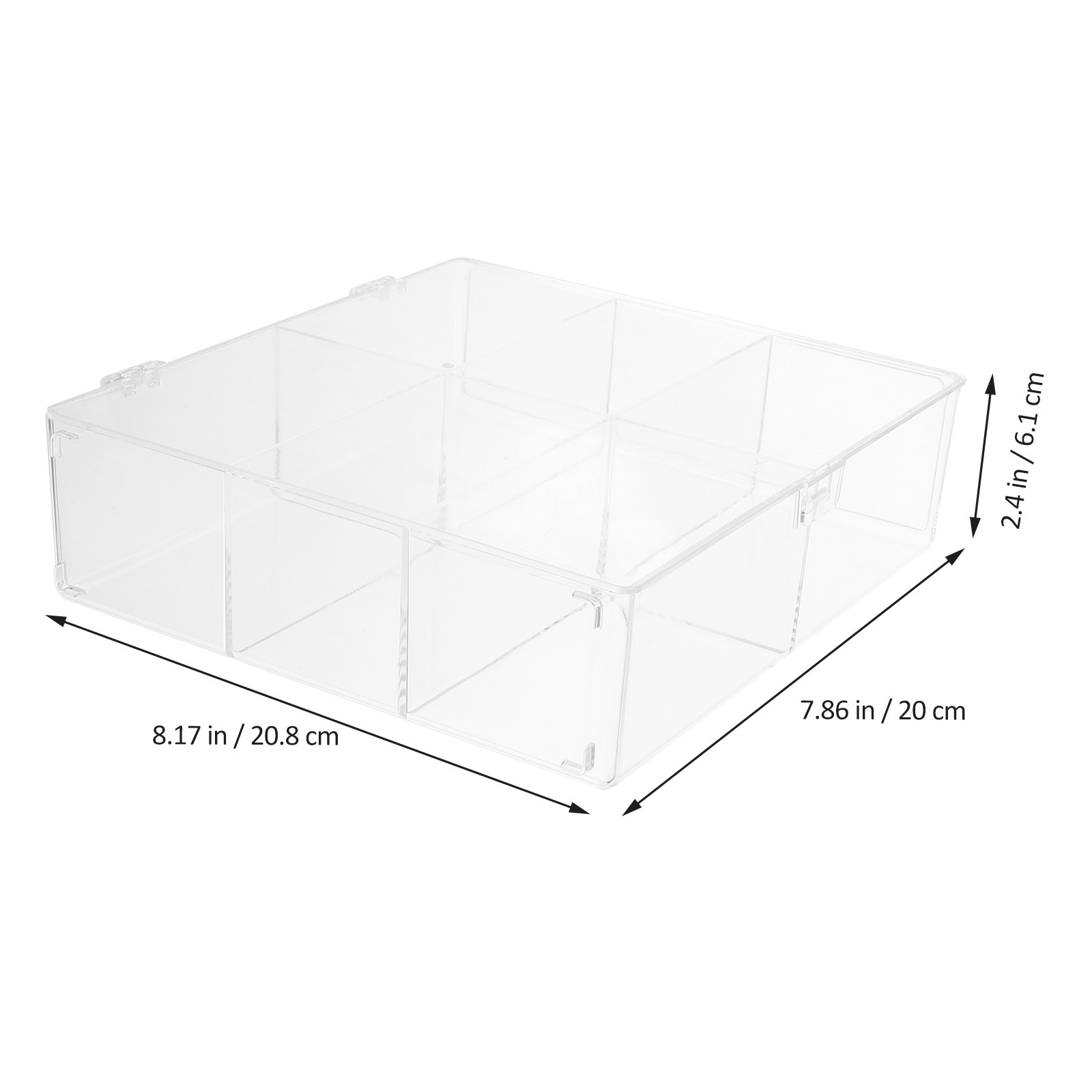Transparente Mehrzweck-Aufbewa – Card Index Box Bewertung und Preis