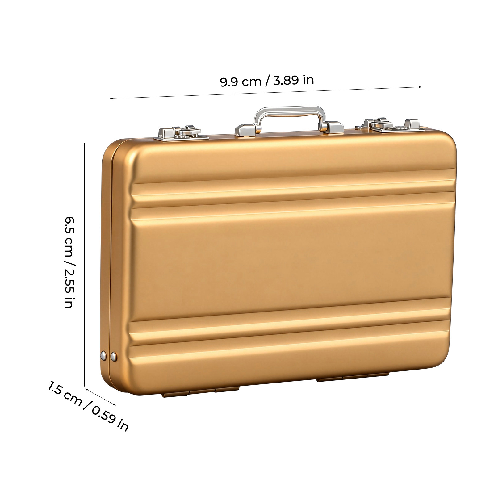 1 Stück Aluminium-Visitenkarte – Card Index Box Bewertung und Preis